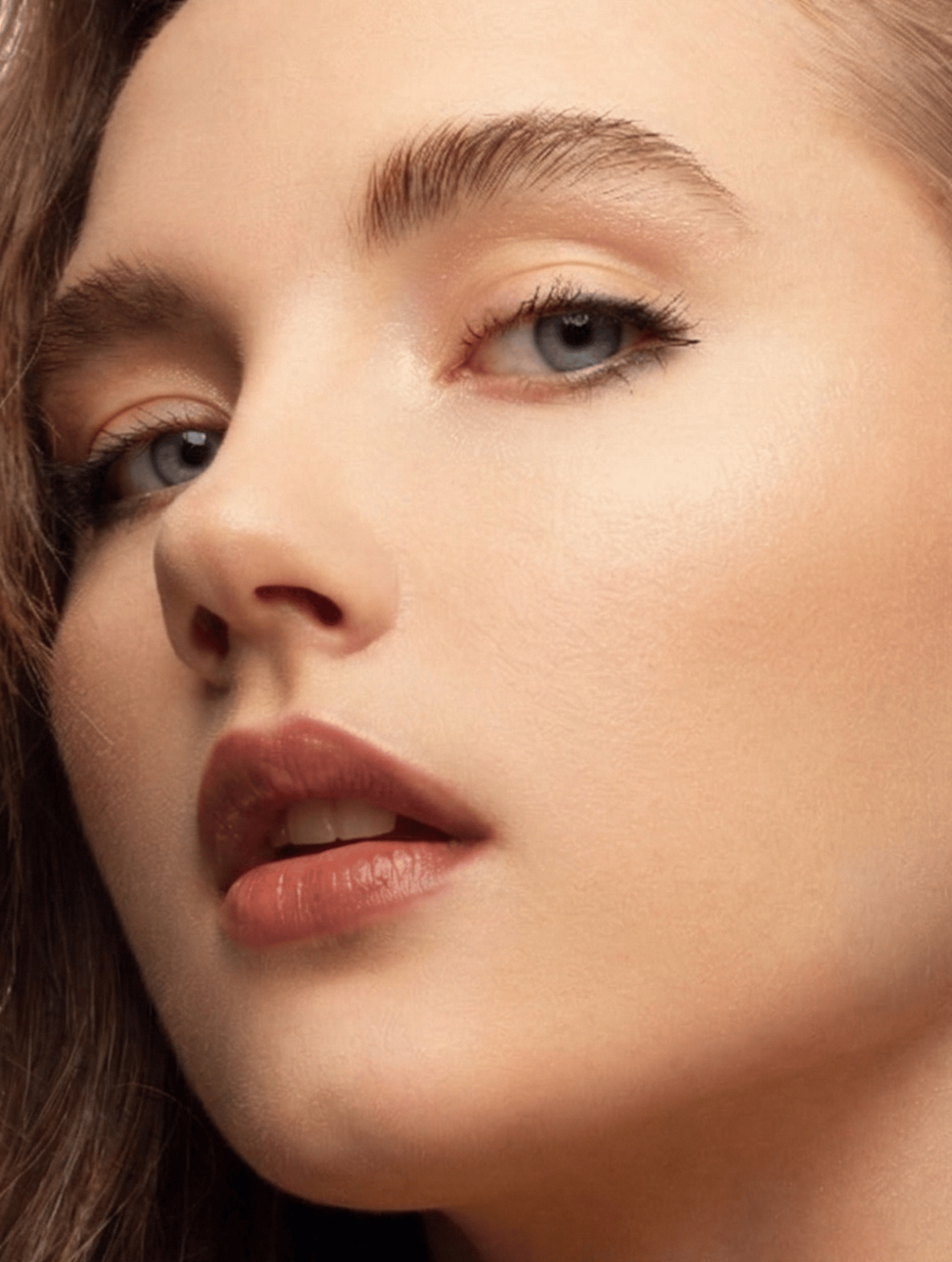 Matte Lipstick, Terracotta Nude texture